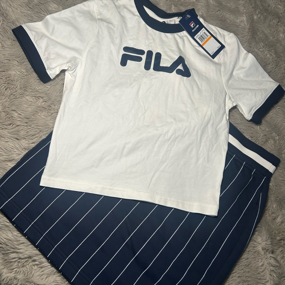 FILA skirt set